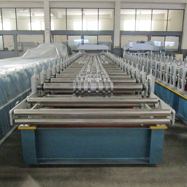 Color Steel Galvanized Metal Glazed Trapezoidal Sheet Roof Wall Panel Roll Forming Machine