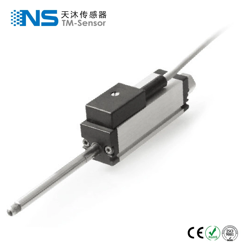 NS-Wy02 sensor de desplazamiento/LVDT/ sensor de posición lineal/ medición de posición/máquina de inyección/salida digital 4~20mA/CE/RoHS