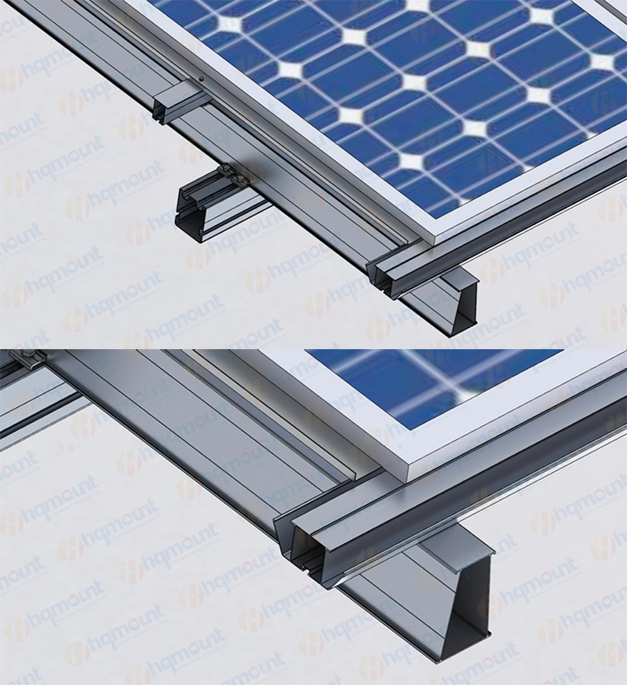 OEM Popular Design Steel Structure Solar Carport Mounting Structure