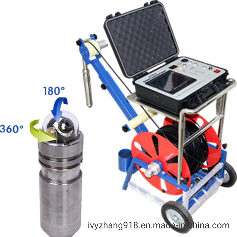 100m to 500m Deep Water Well Camera Borehole Inspection Camera Underwater Borewell Video Camera Down Hole Camera Well Inspection Camera Underground Water Camera