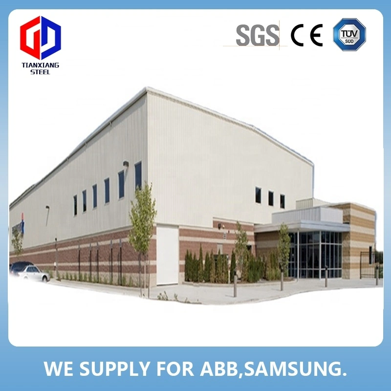 High Strength Steel Structure Production Plant Warehouse