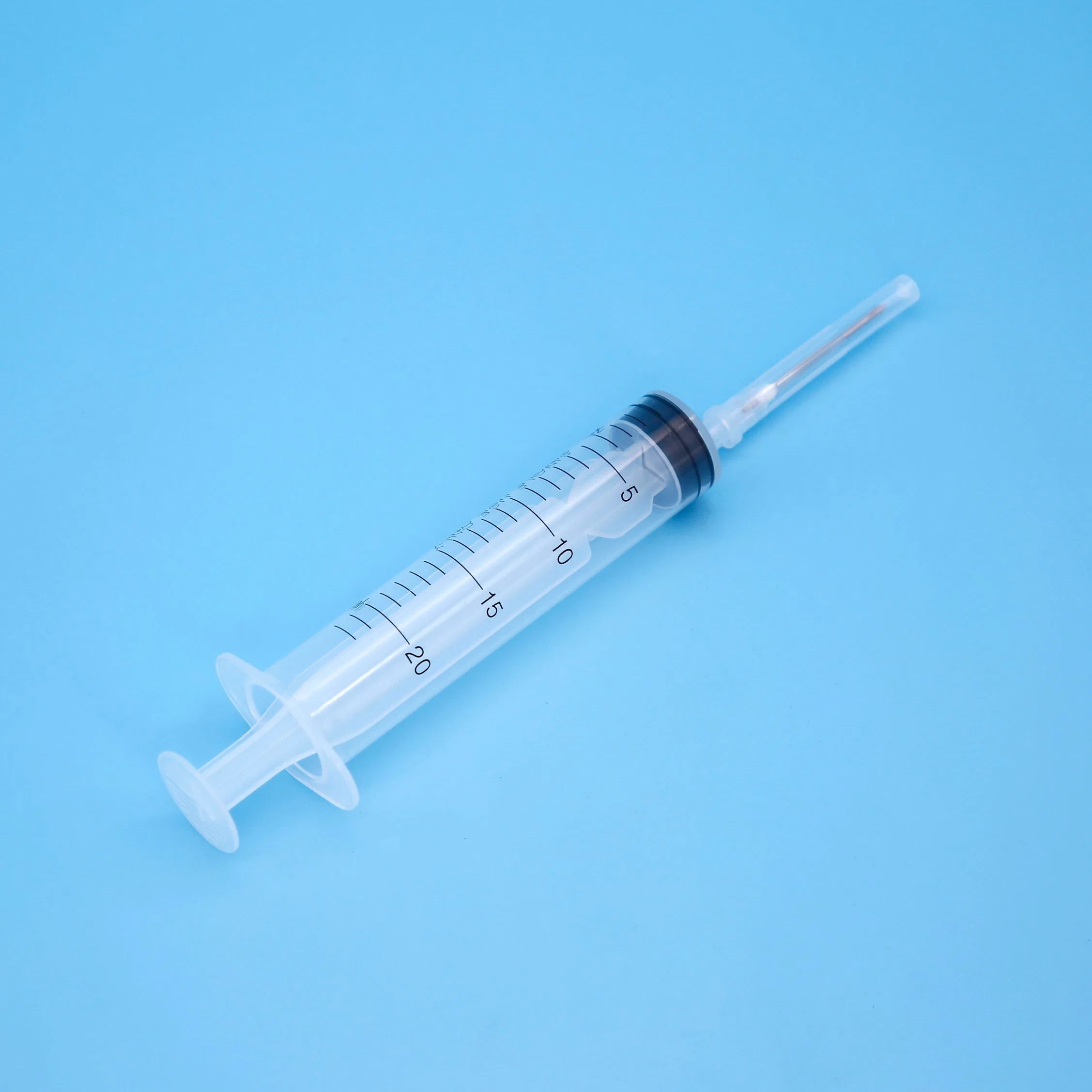 Disposable Medical Supplies Medical Supplies Injection Syringe with Needle and Protector