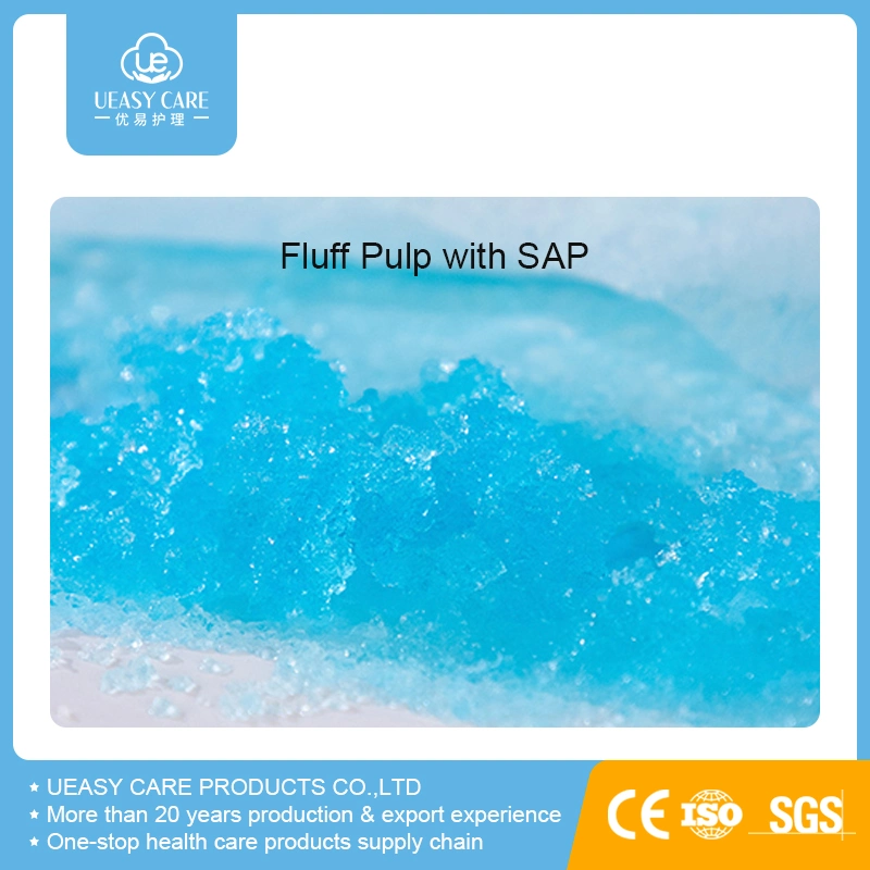 Haut de soins personnels absorbant Blue Film Hospital Medical Pad Pad de soins pour bébés jetables Adulte alèse Tampon absorbant fabricant en vertu de l'érythème Pad Pad en soins infirmiers