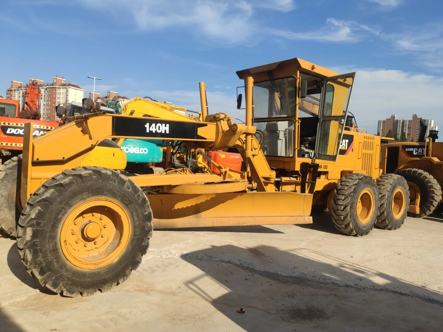 Secondhand Construction Machinery Cat 140h Used Caterpillar Motor Grader 140h