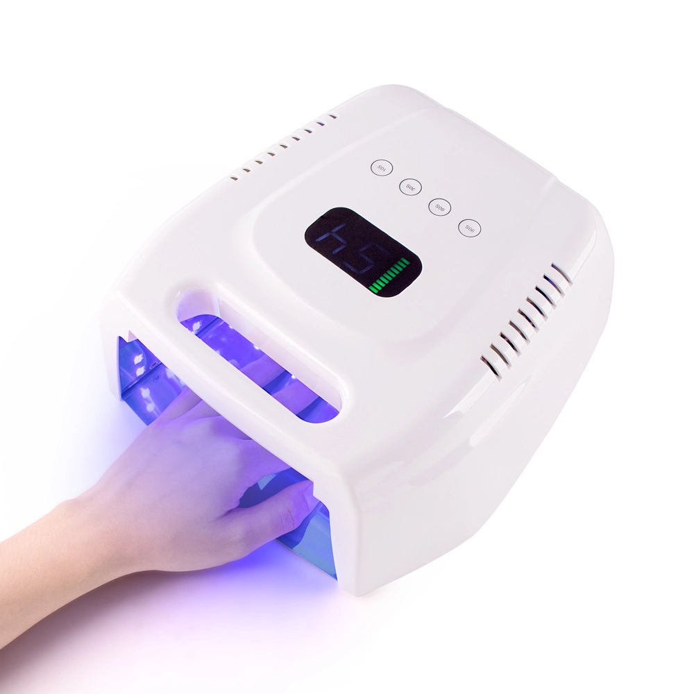 Hot Sale Professional UV LED Nail Lamp Cordless 96W Rechargeable Lamp Fast Drying UV Lights for Nails Dryer