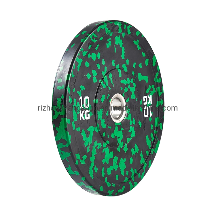 Venta caliente Custom Bumper Plates Color Spot Weight Plate Custom Pesos de diseño