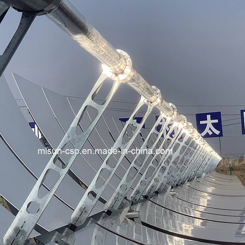 15.3 Square Meters Csp Parabolic Trough Solar Thermal Collector in Chemical Pharmaceutical Industry