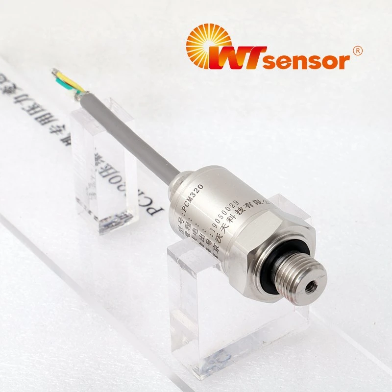 Estructura compacta de 4-20 mA 1-5V Sensores de presión de combustible de gas líquido transmisor de presión