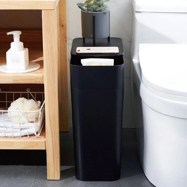 Bathroom Storage Corner Floor Cabinet Towel Storage Shelf