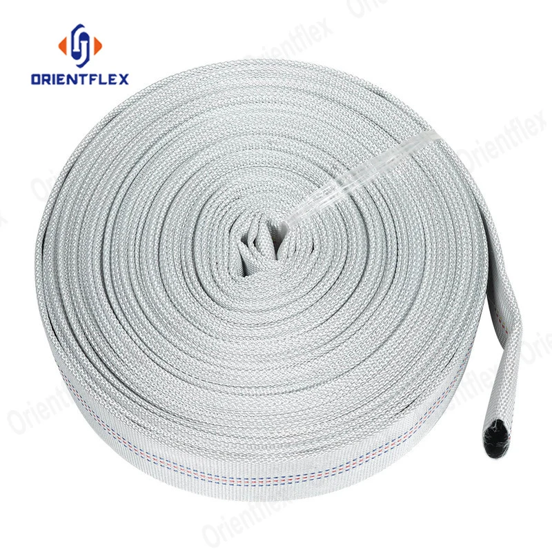 Jaune blanc 50 FT 100 FT caoutchouc nitrile résidentiel incendie Flexible