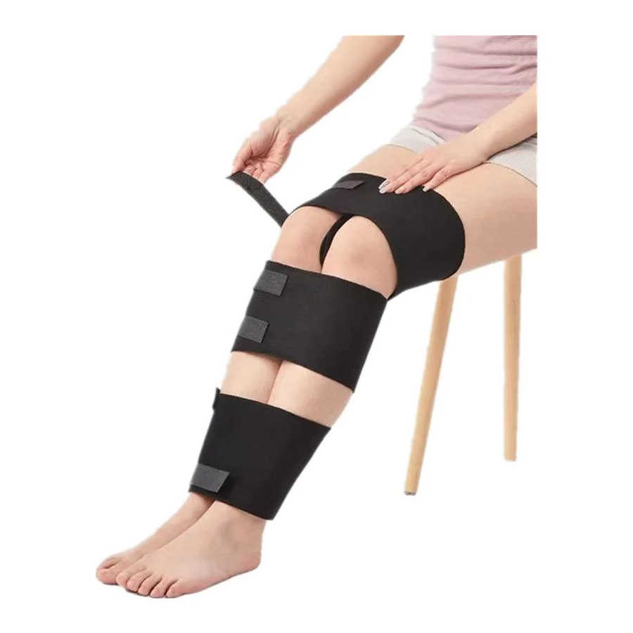 Fashion Correctoin douleurs au dos de l'aide de la courroie de correction de genou jambe Bow une posture correcte des supports spéciaux