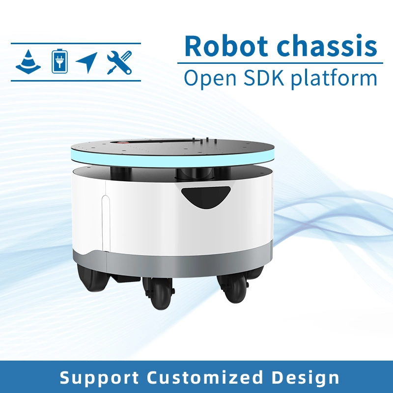 Chasis Robot 0,5 segundos para evitar los obstáculos de forma rápida, segura e inteligente Smart Kit chasis robot Robot entrega Wheeleds baratos