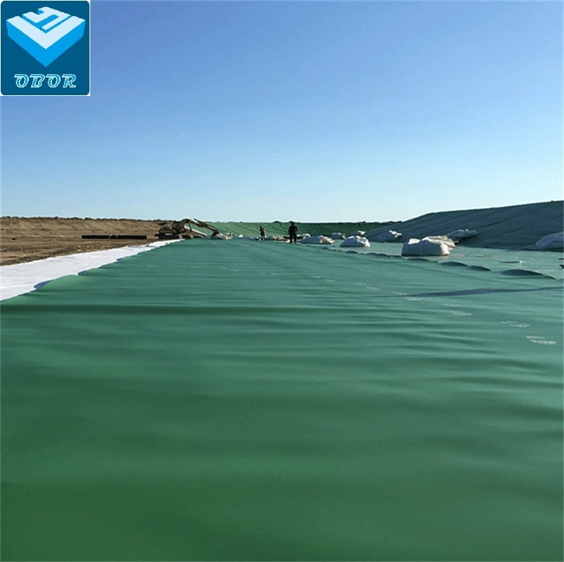 Smooth/Textured HDPE Geomembrane Sheets Fish /Shrimp Farming Pool Tank Pond Liner Factory Supply Prices Antiseepage Waterproof Material