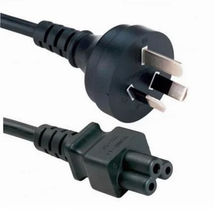 IEC 320 de alta calidad C5 Cable de alimentación de la hoja de trébol