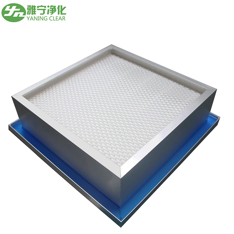 Yaning Replaceable H14 Fiberglass Gel Seal Clean Room HEPA Air Filters