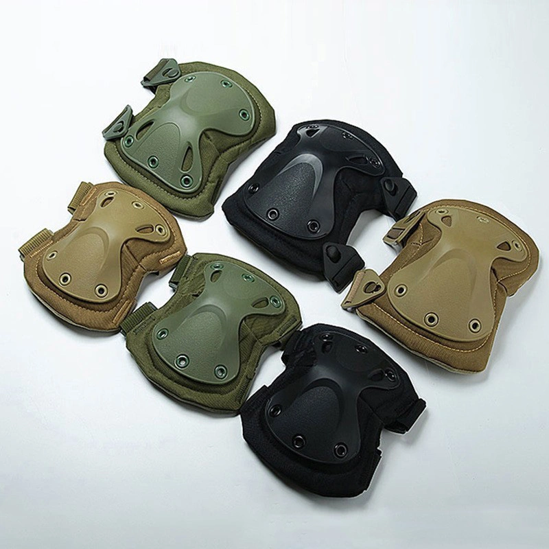 2 Knee Pad and 2 Elbow Pad Tactical Protective Combat Knee Pads for Hunting Pants