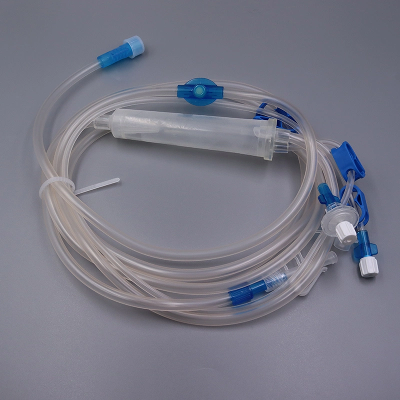 CE/FDA Certified Medical Infusion Set Blood Transfusion Line for Hematodialysis Use