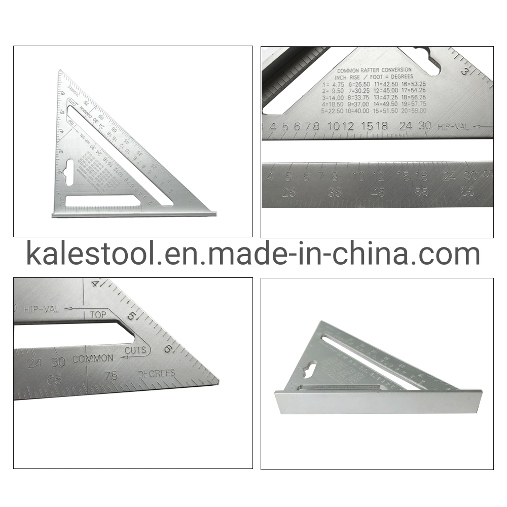 High Precision Modern Design Drawing 7 Inch Aluminum Alloy Rafter Square