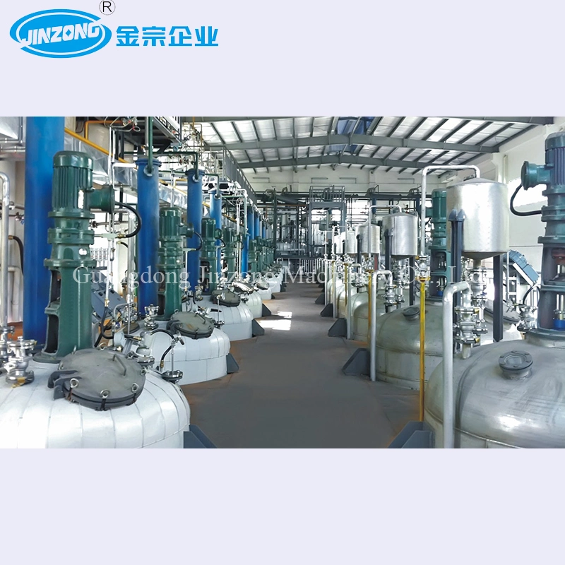 Guangzhou Jinzong Machinery Stainless Steel 18tons Reactor Stirred Tank