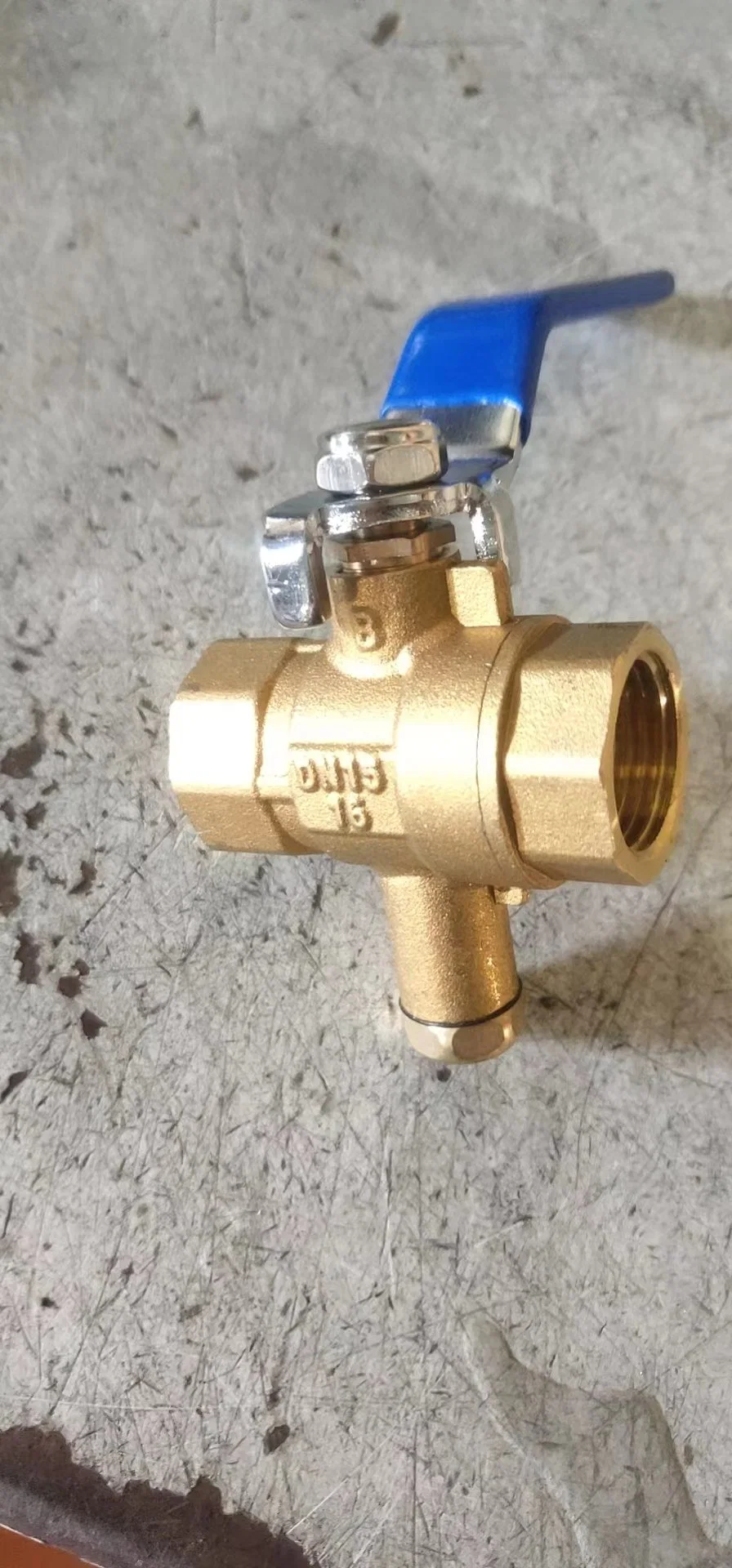 DN15-DN25 Female Tempereature Measuring Brass Ball Valve