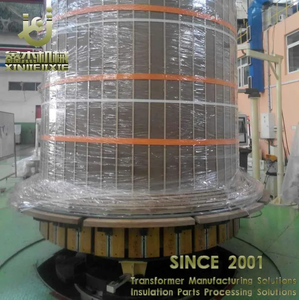 Transformer Manufacturing Coil Wrapping/Winding Vertical Machine, Ultra-High Pressure