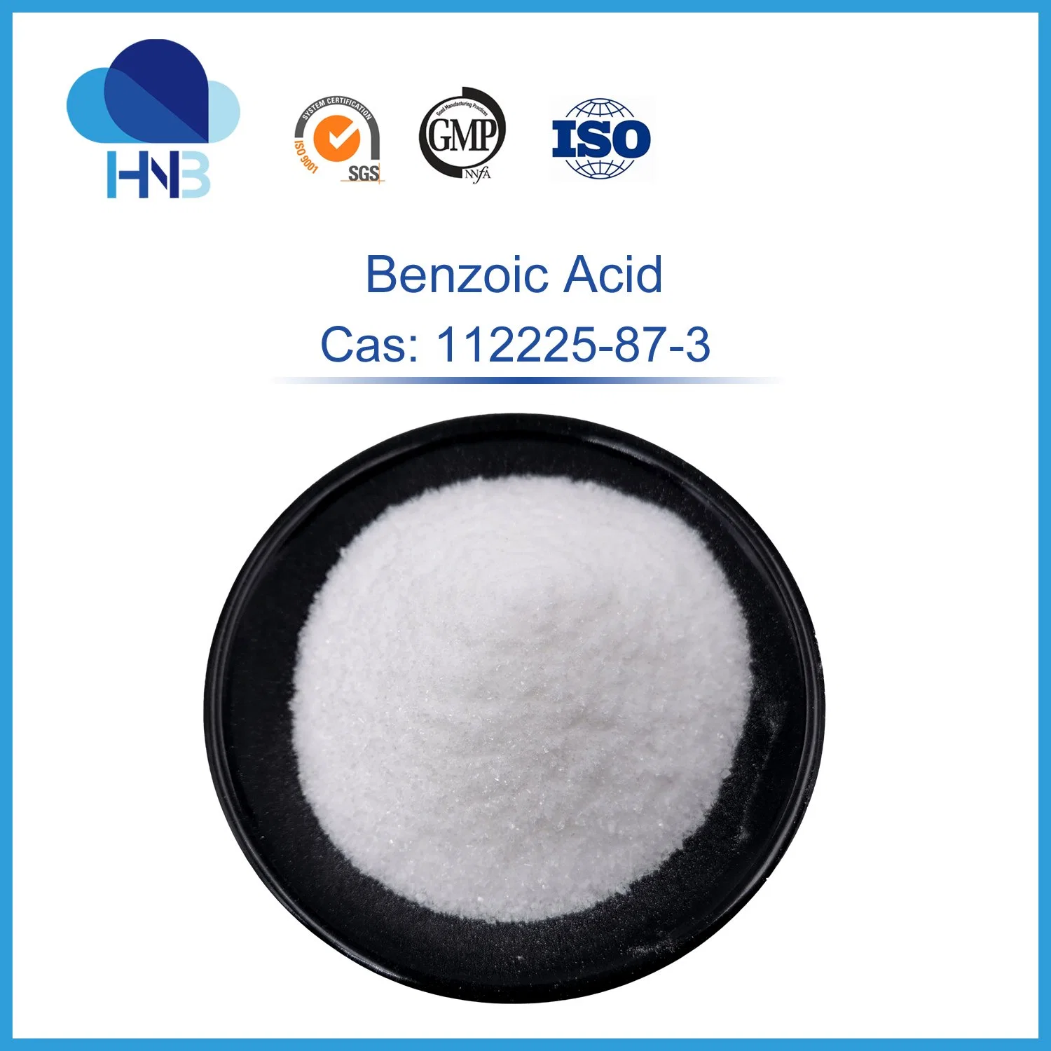 Conservantes alimentares CAS no 65-85-0 ácido benzóico