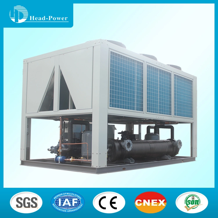 200kw Air Cooled High Static Pressure Duct Screw Water Chiller