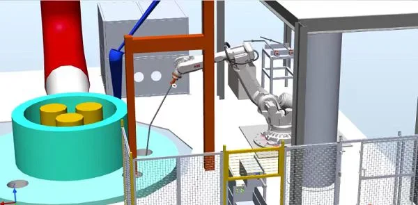 Temperature Measurement and Sampling Device for Metallurgy Heat Furnace