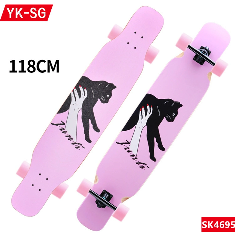 Longboard роликовых досках - Premium давно ПК для взрослых и подростков и детей. Cruiser долго Совет роликовой доске. С помощью раскрывающегося списка Longboards из бамбука и изделий из стекловолокна