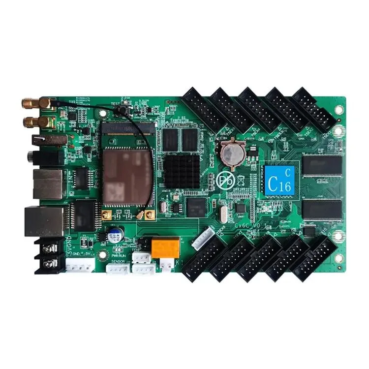 HD-C16c with Hub75 Interface Asynchronous Full Color Controller LED Display Control Card