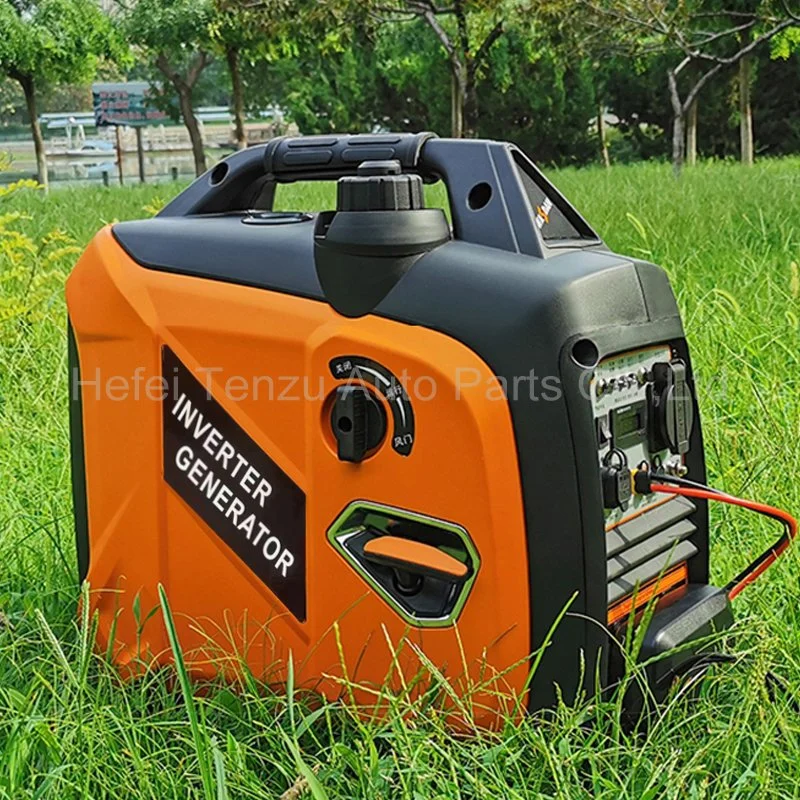 1,8kW 24V DC Tragbarer Super Silent Gasoline Elektrischer Generator für LKW Bett Lebensmittel Van Semi Anhänger Wohnmobil Camping