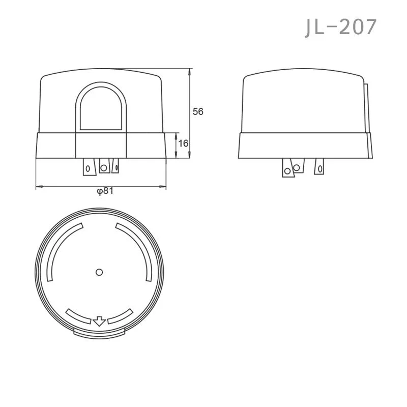 Jl-207 Photocontrol Fotoregler-Buchse