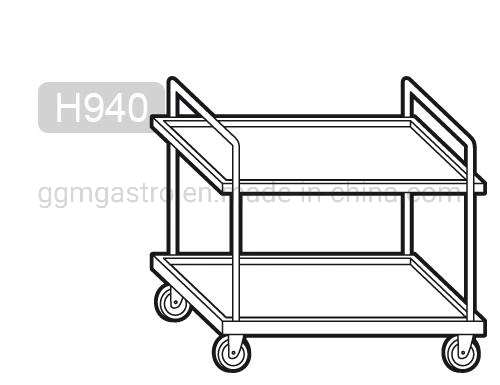 New Design Trolley Cart Commercial Kitchen Furniture Serving Trolley 1, 0 M - Level 2