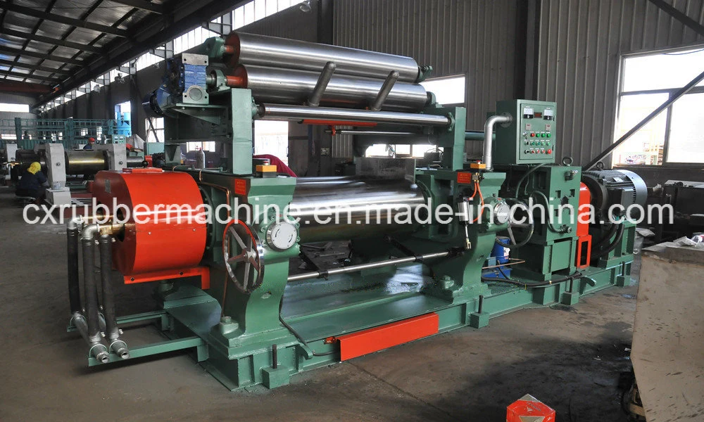 Two Roll Mixing Mill/Double Shaft Open Rubber Equipment