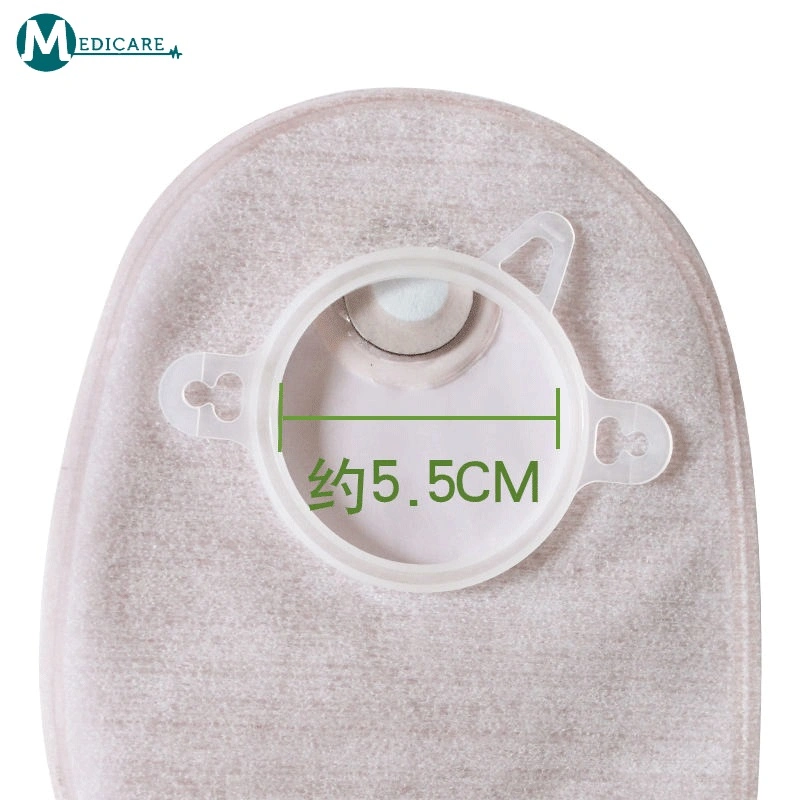 Fabricante de bolso mala direta com colostomia de 60 mm com clipe Colostomia Kit