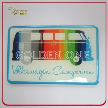 Wholesale Creative Design Offset Printing Paper Fridge Tin Souvenir Printed Metal Fridge Magnet