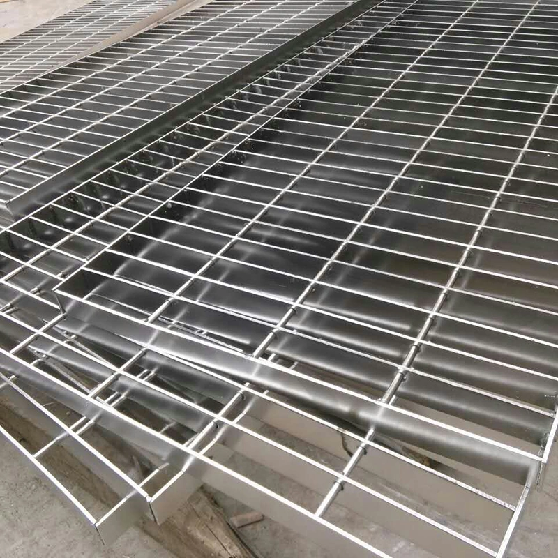 Fábrica de China la oferta puente de acero galvanizado de acero de superficie cubierta de rejilla de la pasarela