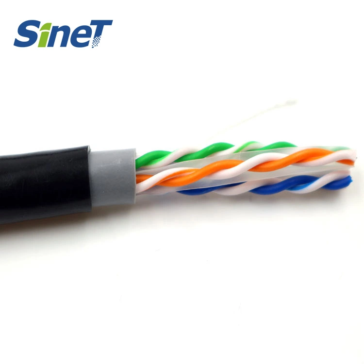 Waterproof Outdoor UTP Ethernet LAN CAT6 Cable 550MHz