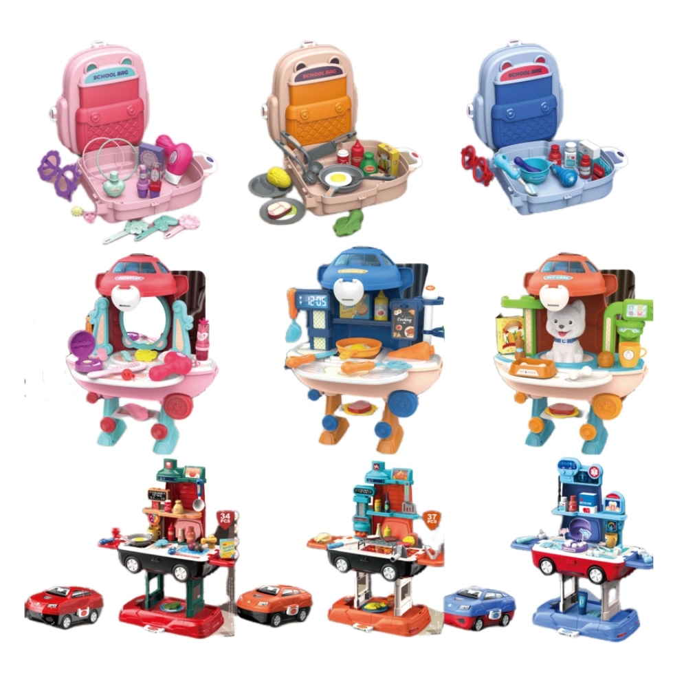 Pretend Play Kitchen Doll Toy Plastic Wholesale/Supplier Children Kids Toy DIY Self-Assembling Factory Direct Sales Wholesale/Supplier Intellectual Educational Toys Kid