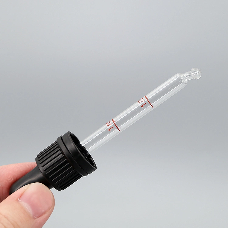 New Arrival Blue 10ml 20ml 30ml Oils Serum Ear Eye Drops Amber Glass Pipette Dropper Bottles