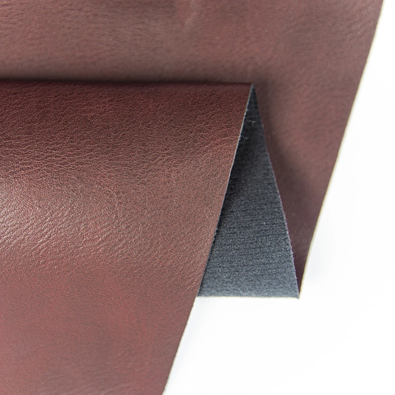 Customized Smooth PU Microfiber Synthetic Leather for Shoes Upper