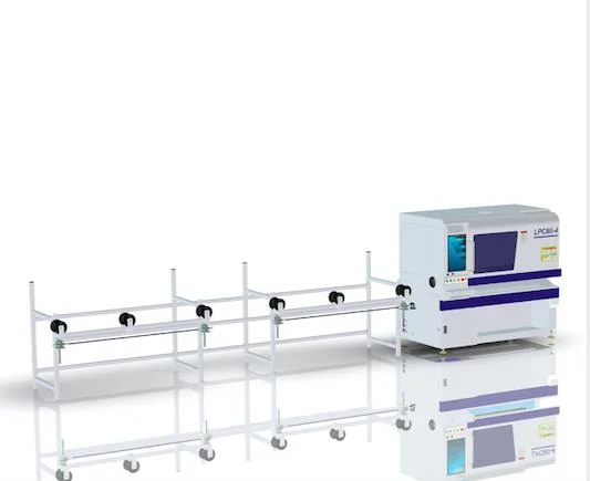 CNC Laser Equipment Ultra Fast Edelstahl Rohr Rohr Faser Laserschneidmaschine für kleine Rohre 1,5mm 2mm 4mm 10mm 6mm