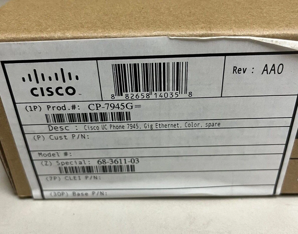 Cisco CP-7841-K9 IP-Telefon 7841 Office VoIP-Telefon