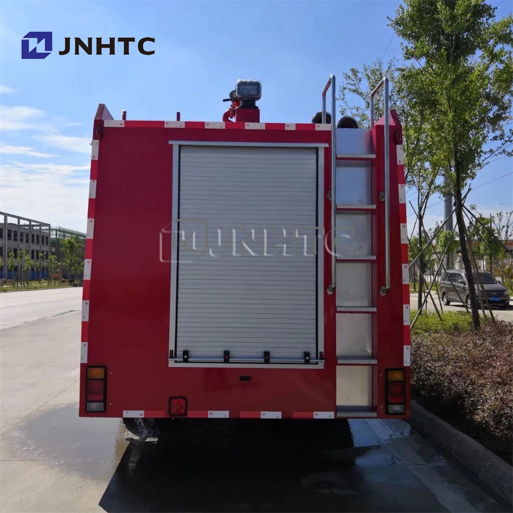 China Double Row Cabin 6 Wheels Water Tanker Foam Fire Fighter Truck Fire Fighting Trucks for Sale