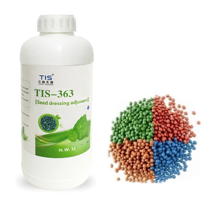 Seed Coating Material Seed Colorrant Tis-363 Dressing Polymer for Soybean Sunflower Corn Purple