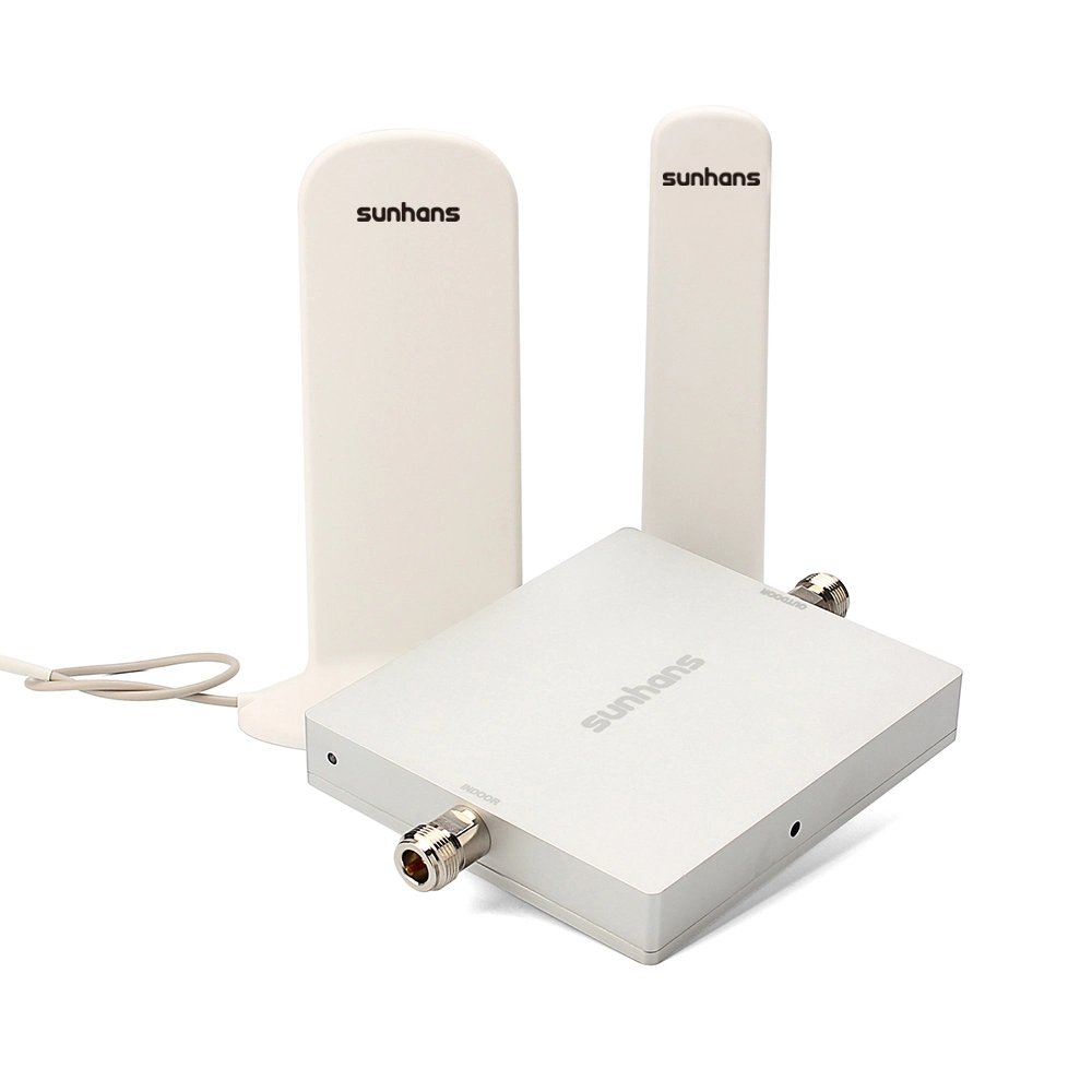 Dualband B3 B7 Téléphone cellulaire répéteur amplificateur Mobile WiFi dcs 3G 4G LTE Ibooster de signal pour la maison et bureau avec antenne fouet