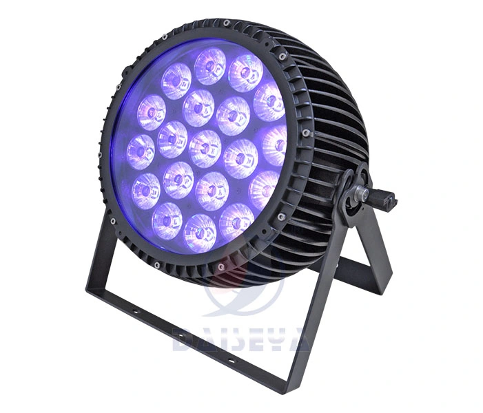 Hot Sale 18PCS/19PCS 12W/15W/18W 6in1 LED Round PAR Light Stage Light Outdoor PAR Can Light