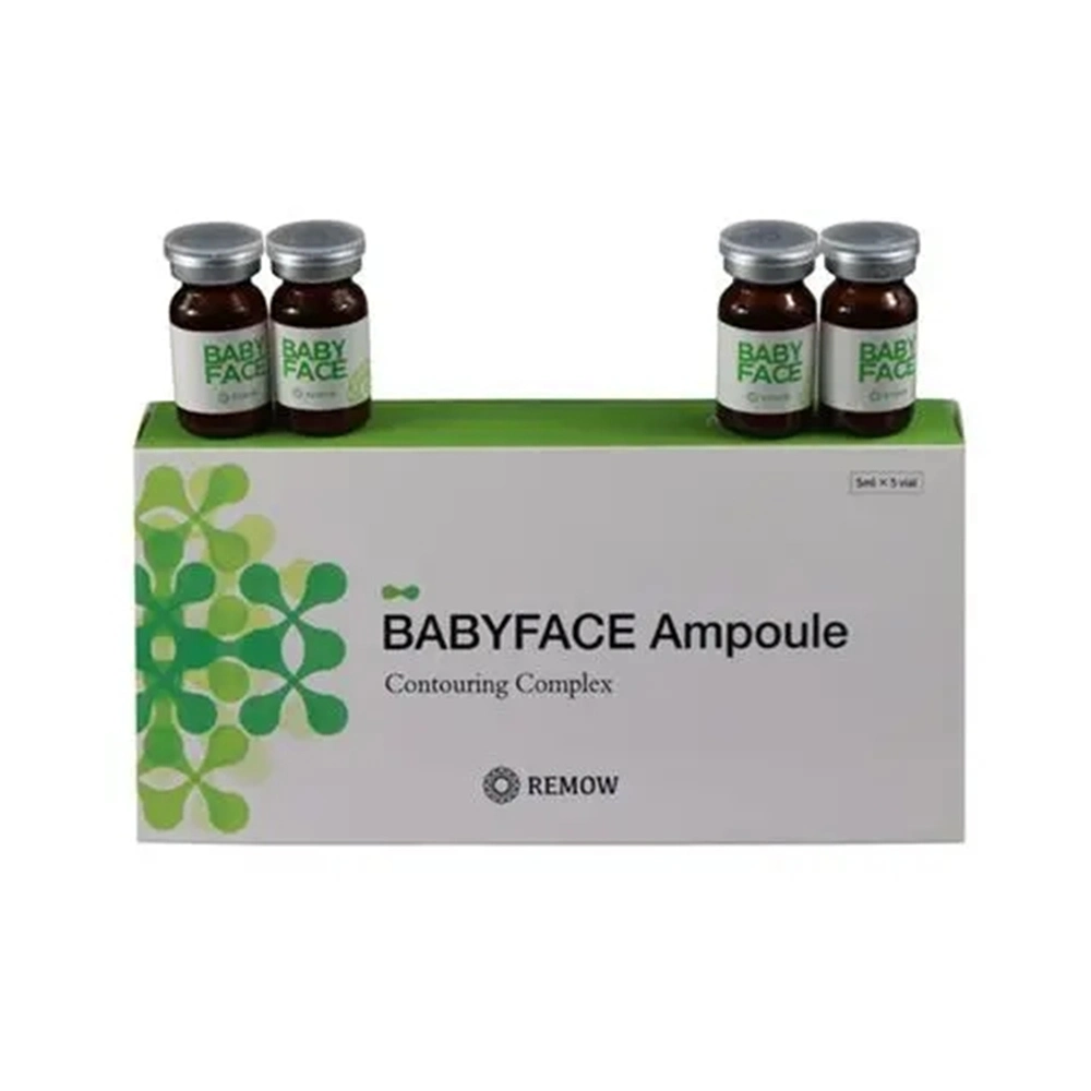 Korean 5ml Babyface Ampoule Green Lossing Weight Slimming Firming Burning Fat Slimming