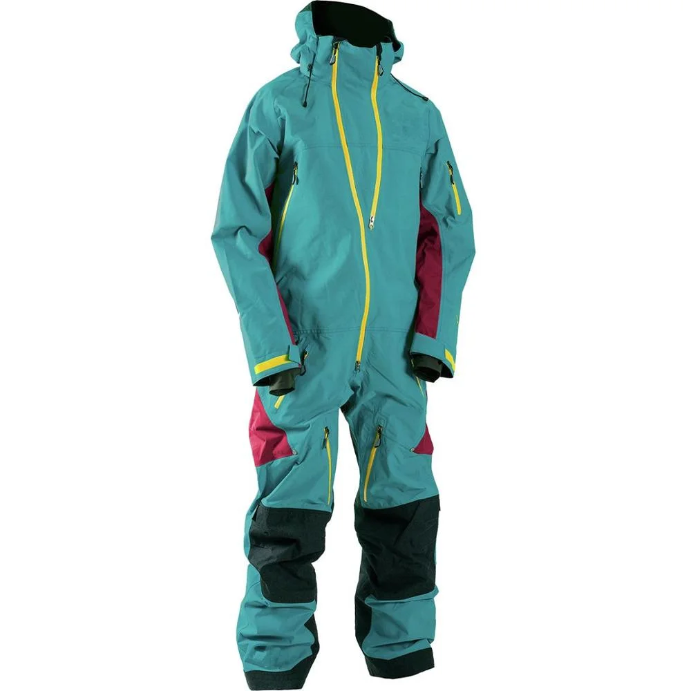 Fato de inverno impermeável vestuário de inverno vestuário de neve peça única fato de esqui Para os homens