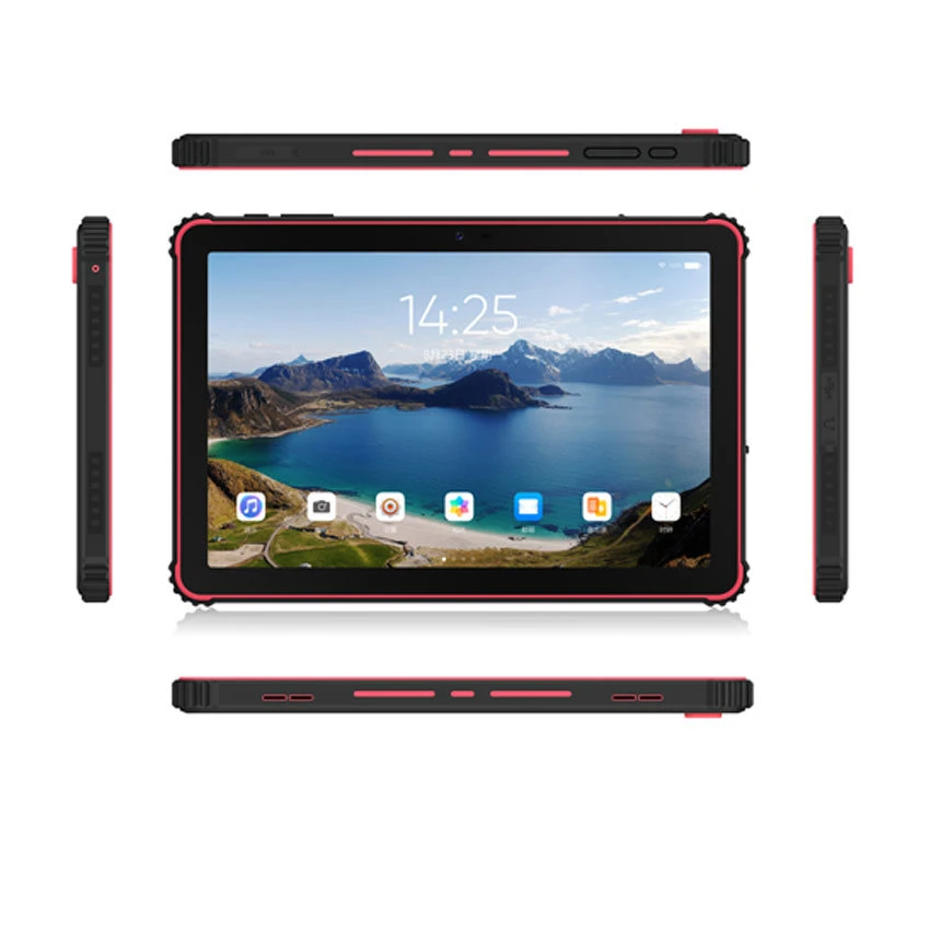 OEM ODM New Fast Charge 18W/30W 4G LTE Calling 8GB+128GB RAM/ROM 10.1 Inch PC Rugged Tablet Android 12.0 13.0 Real Waterproof IP68 IP67 Rugged Tablets